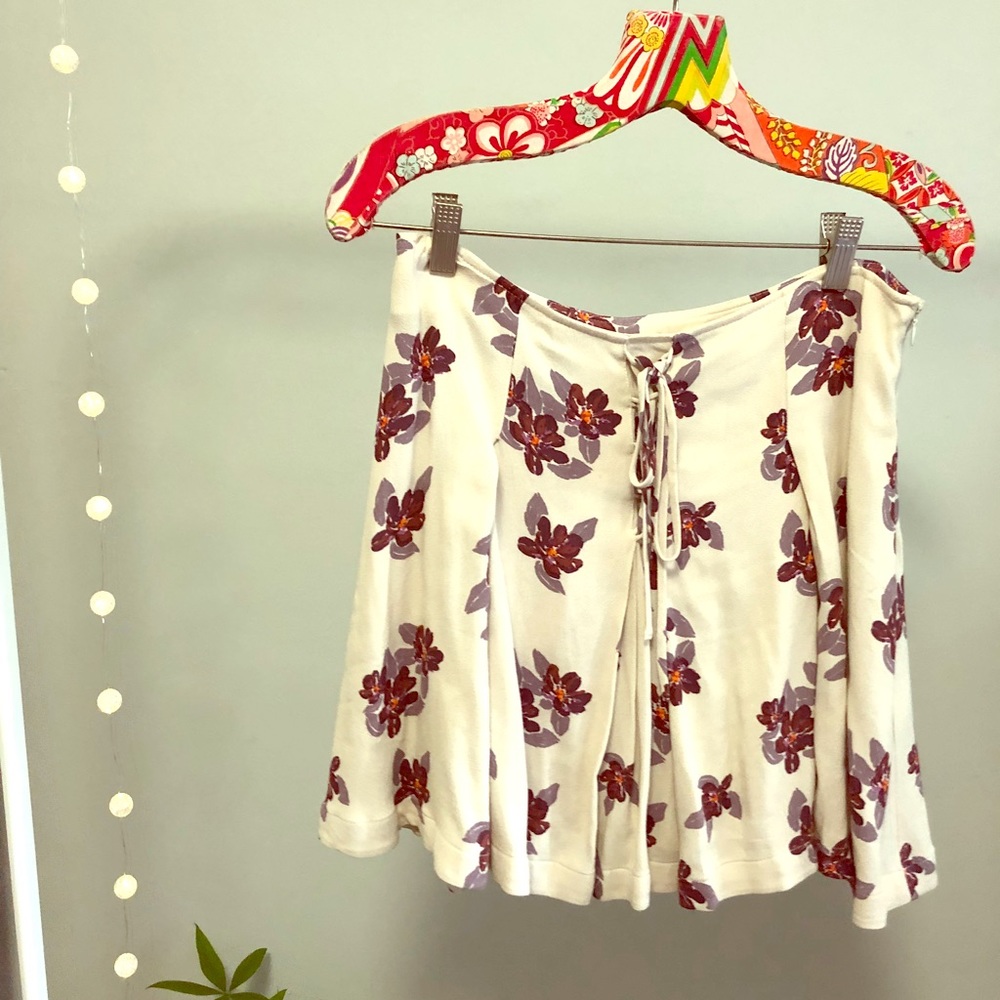 Free people floral skirt